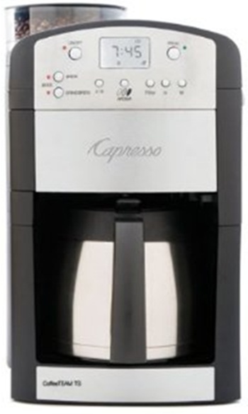 Capresso  Digital Coffeemaker with Conical Burr Grinder and Thermal Carafe